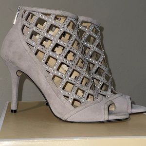 Michael Kors Yvonne Open Toe Booties